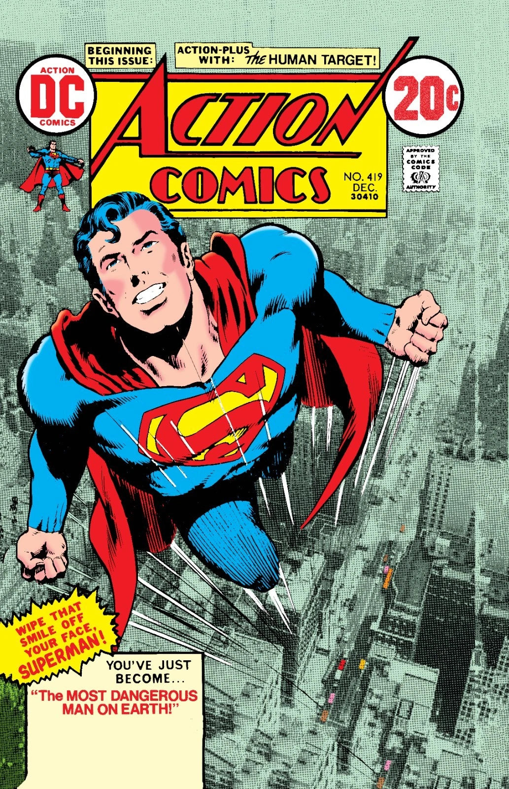 ACTION COMICS #419 FACSIMILE EDITION COVER A NEAL ADAMS
