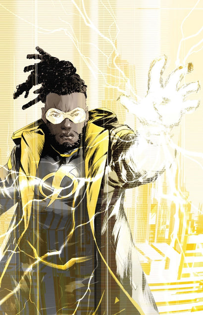 BATMAN STATIC BEYOND #2 COVER B DUSTIN NGUYEN CARD STOCK VARIANT