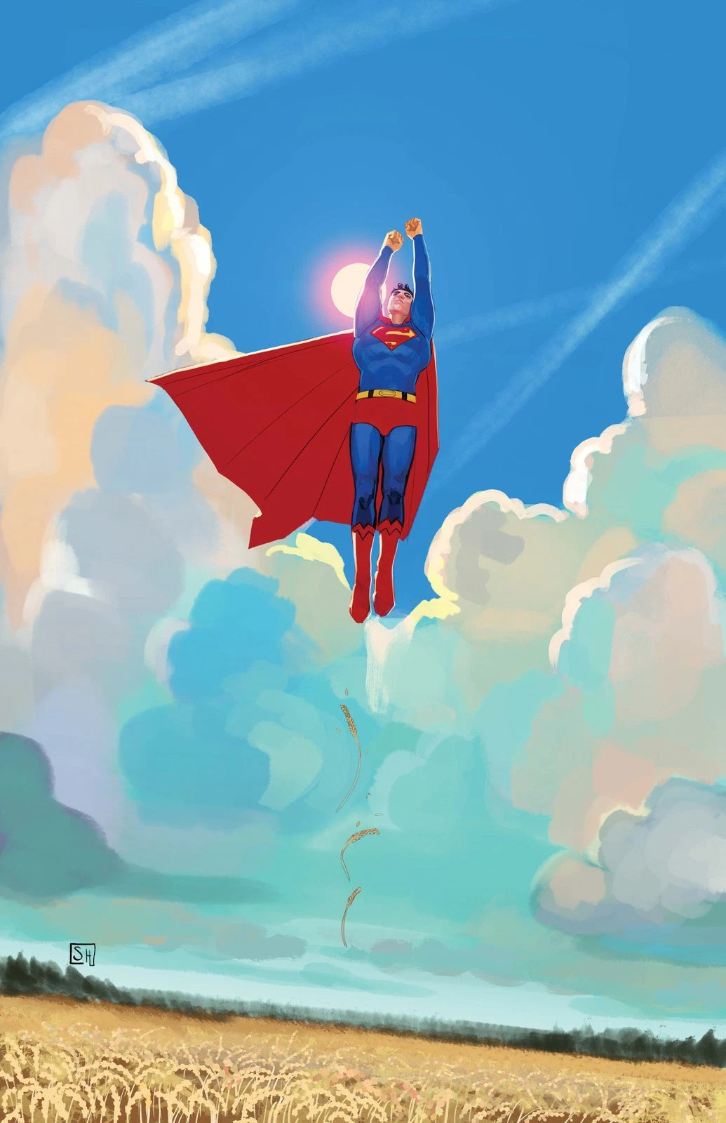 ADVENTURES OF SUPERMAN BOOK OF EL #7 COVER B STEPHANIE HANS CARD STOCK VARIANT