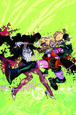 DC K.O. HARLEY QUINN VS ZATANNA #1 (ONE SHOT) COVER A JORGE CORONA