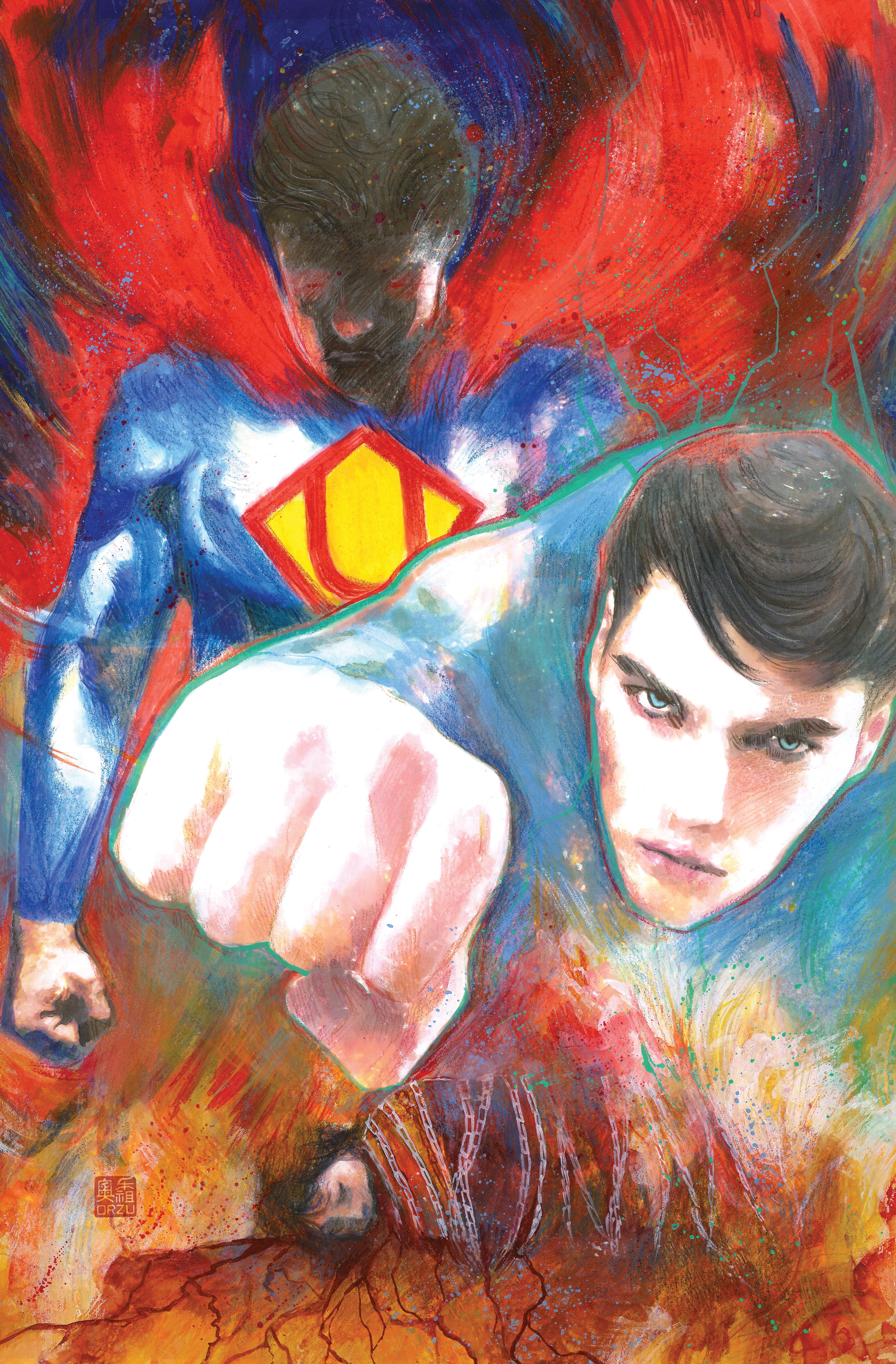 ADVENTURES OF SUPERMAN JON KENT #2 COVER B ZU ORZU CARD STOCK VARIANT