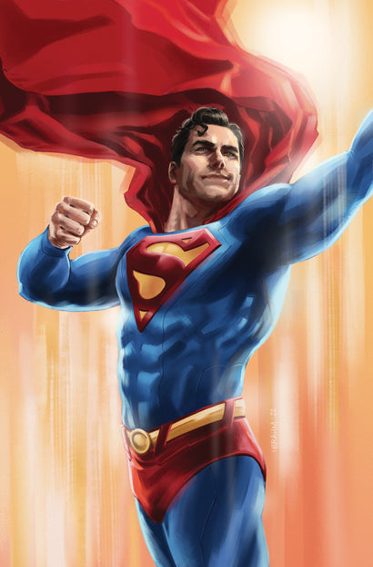 ACTION COMICS #1054 COVER D IBRAHIM MOUSTAFA SUPERMAN CARD STOCK VARIANT