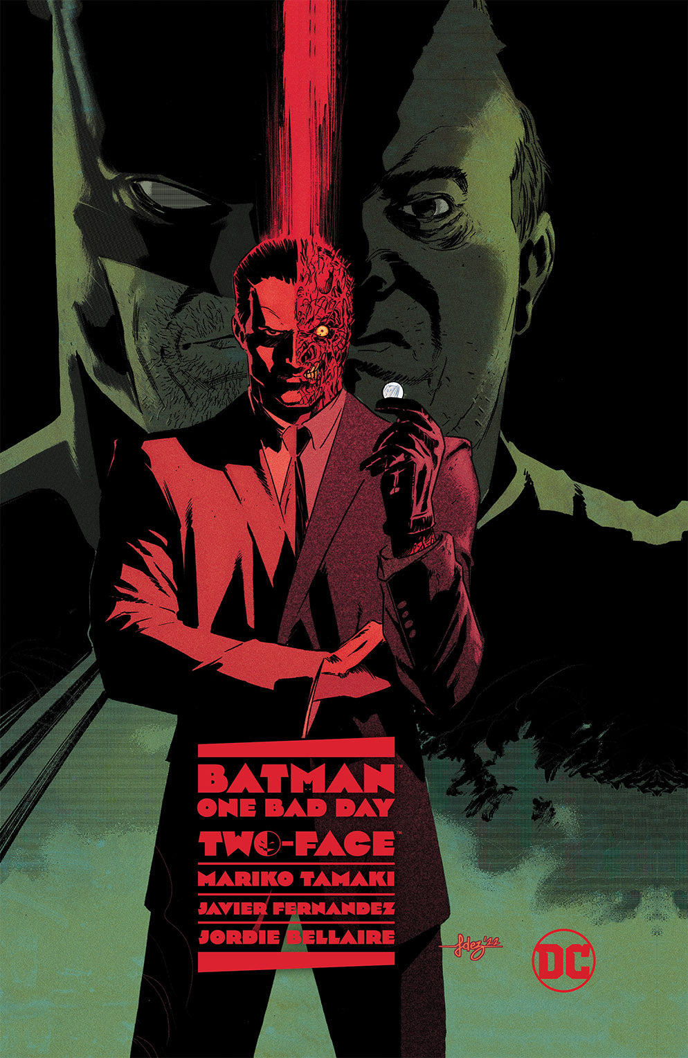 BATMAN ONE BAD DAY TWO-FACE HARDCOVER