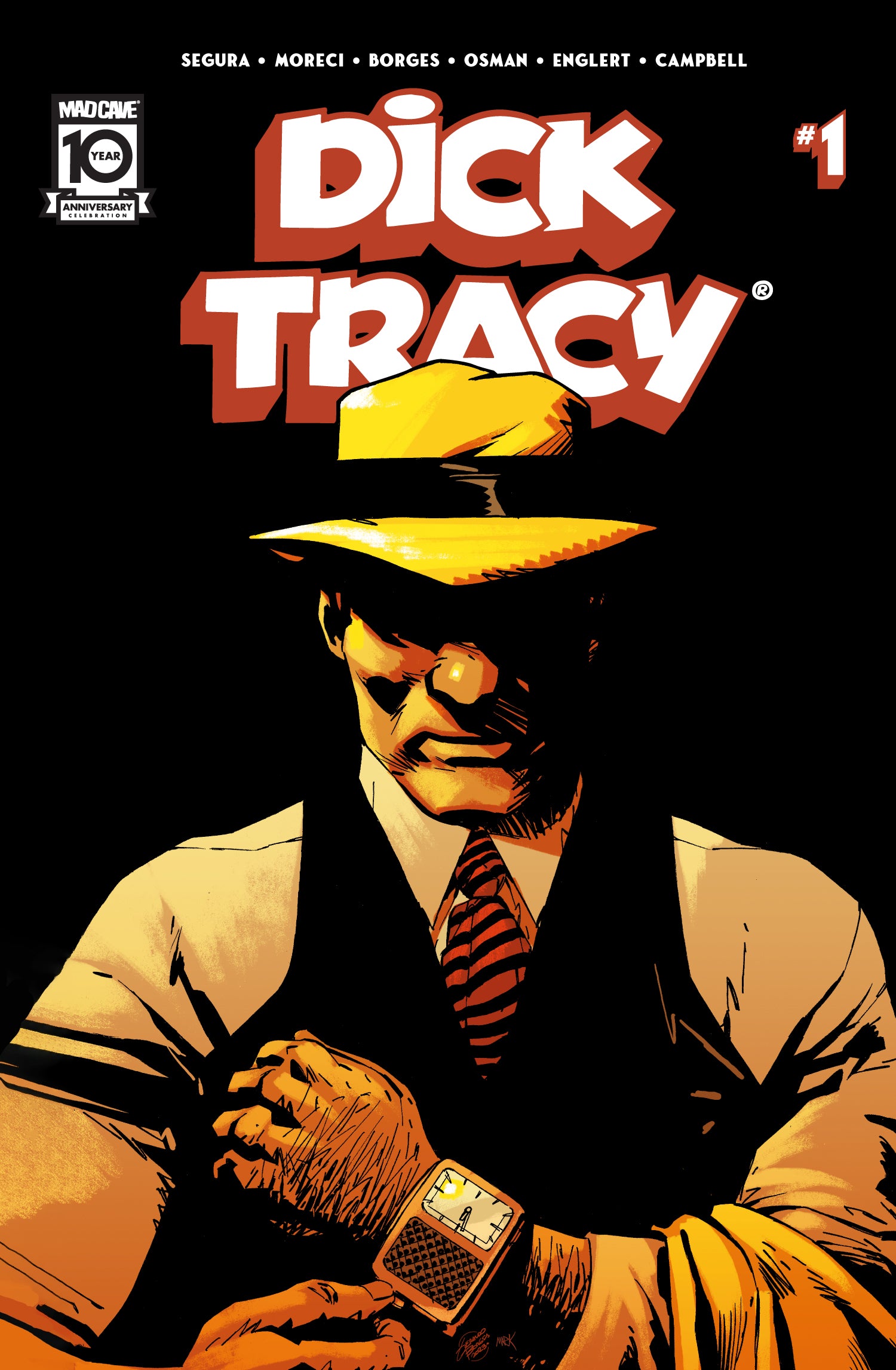 DICK TRACY #1 COVER A GERALDO BORGES