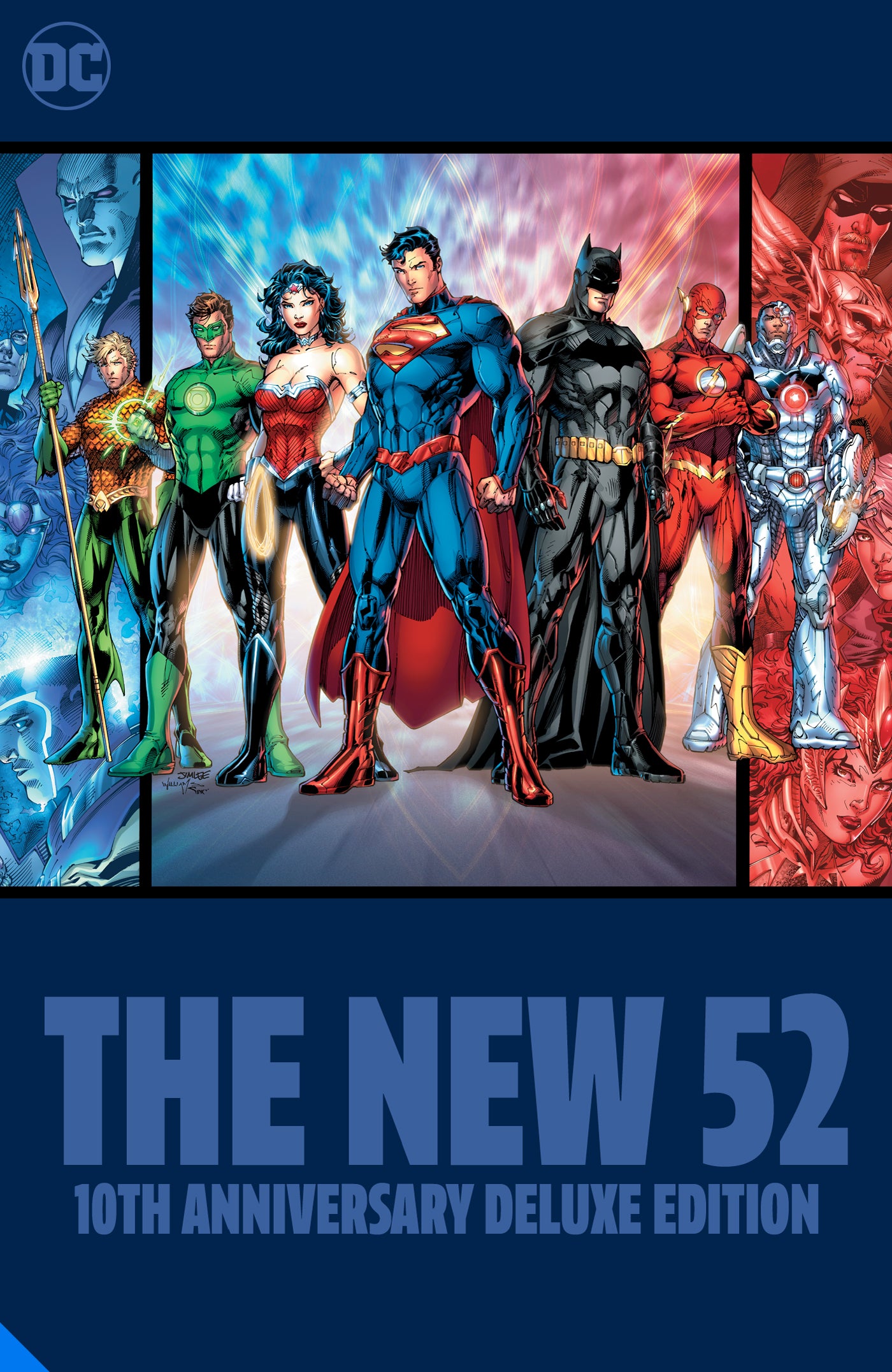NEW 52 10TH ANNIVERSARY DELUXE EDITION HARDCOVER