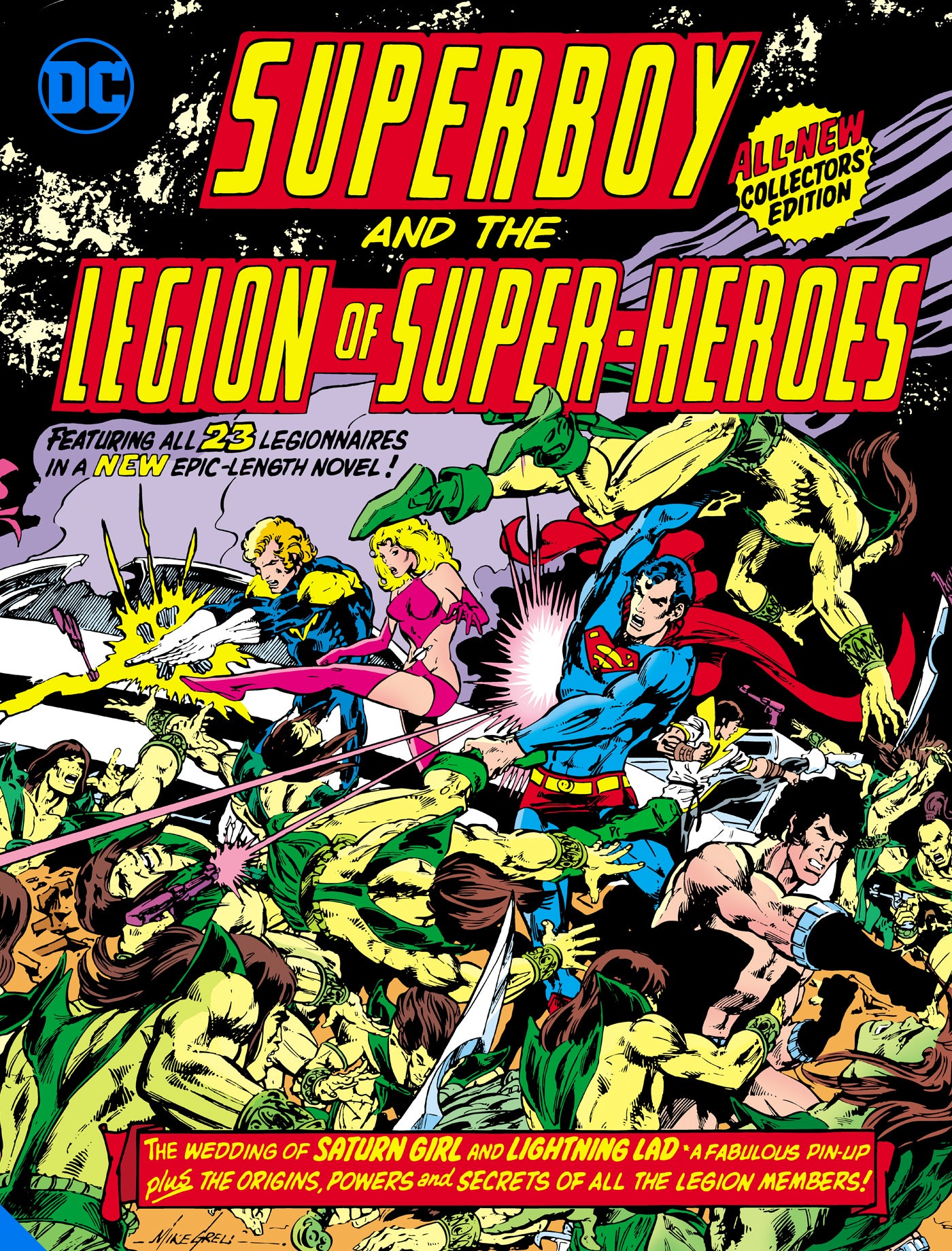 SUPERBOY AND THE LEGION OF SUPER-HEROES TABLOID EDITION HARDCOVER