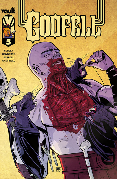 GODFELL #5 COVER A BEN HENNESSY