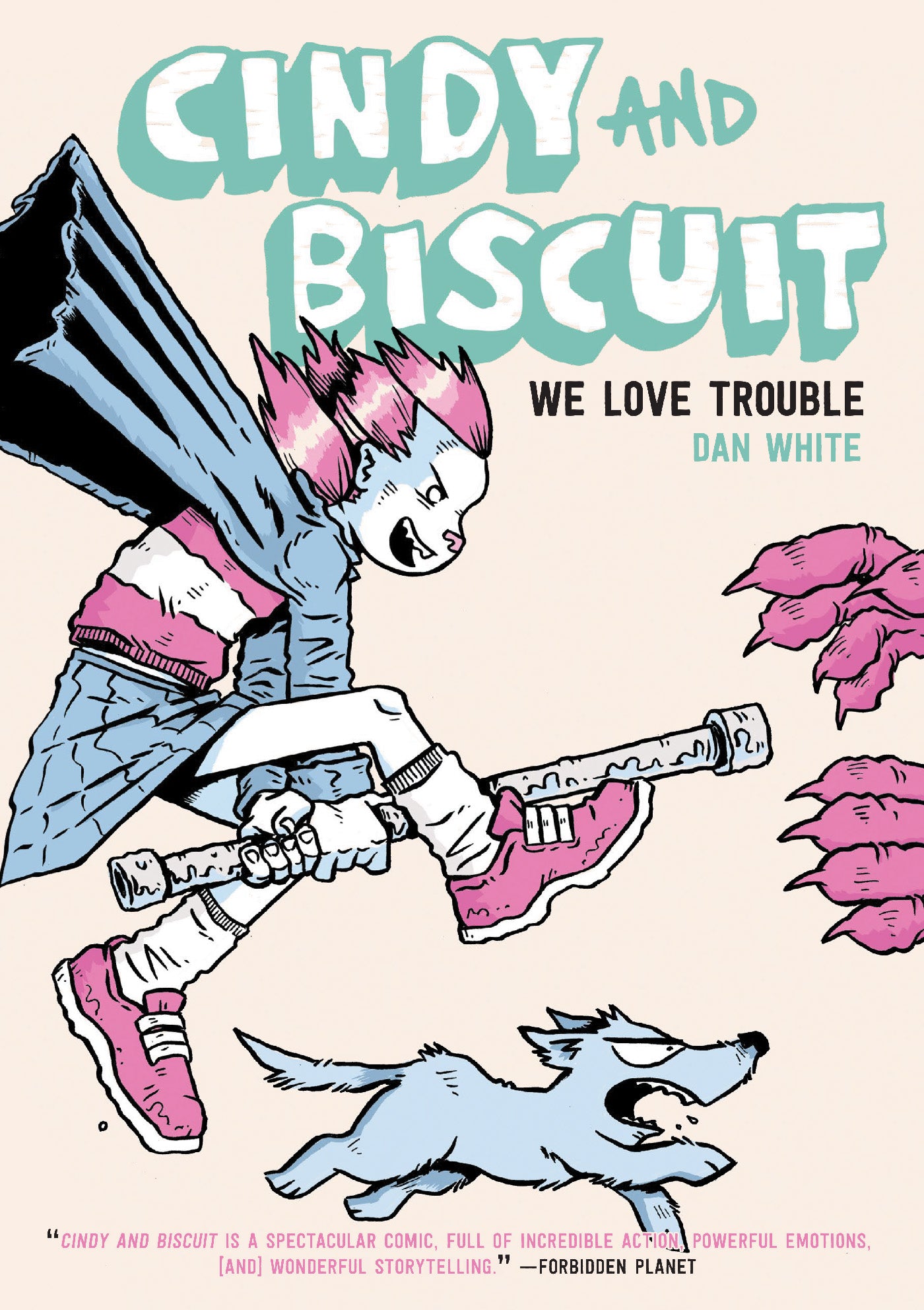 CINDY AND BISCUIT TRADE PAPERBACK WE LOVE TROUBLE