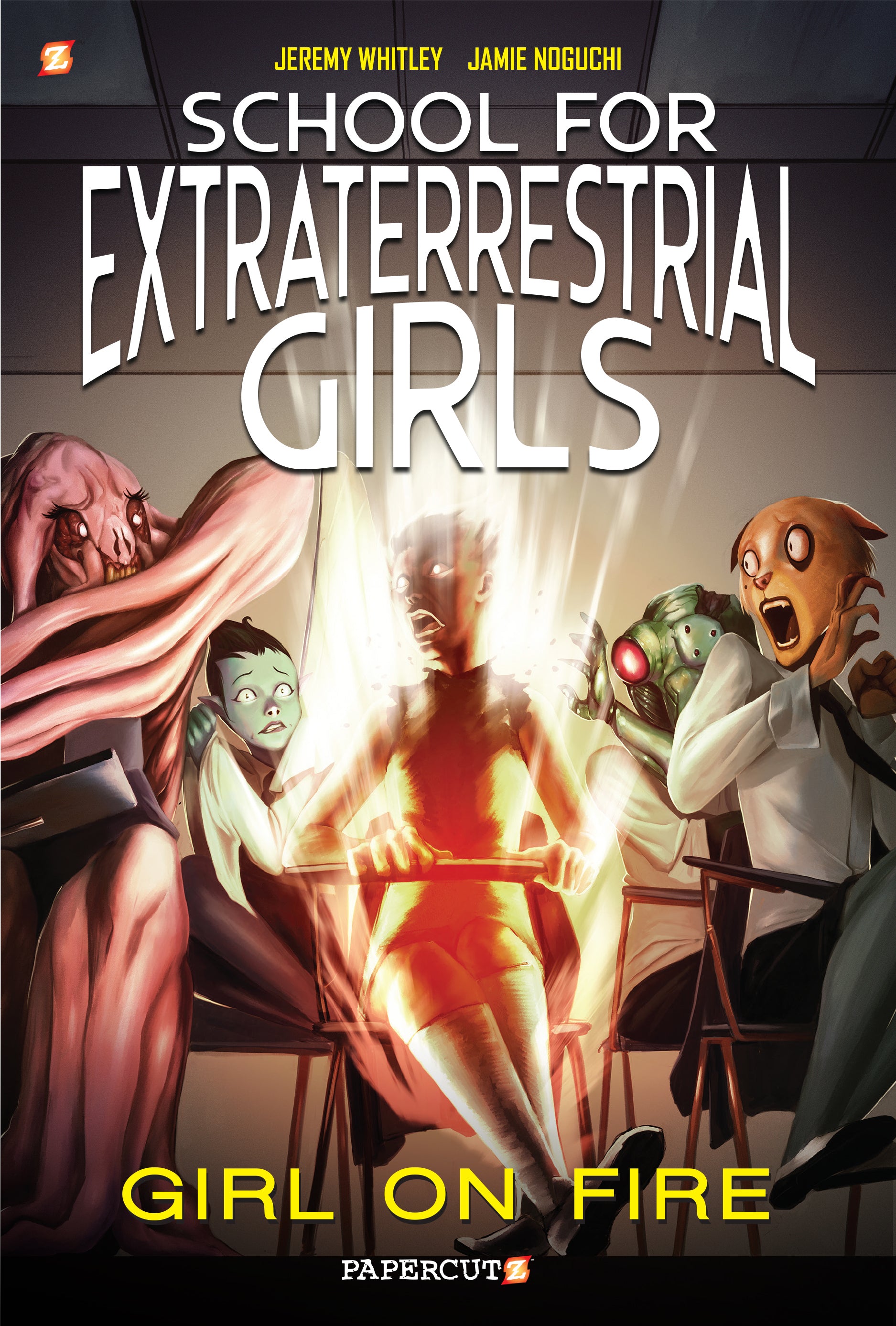 SCHOOL FOR EXTRATERRESTRIAL GIRLS TRADE PAPERBACK  VOL 01 GIRL ON FIRE
