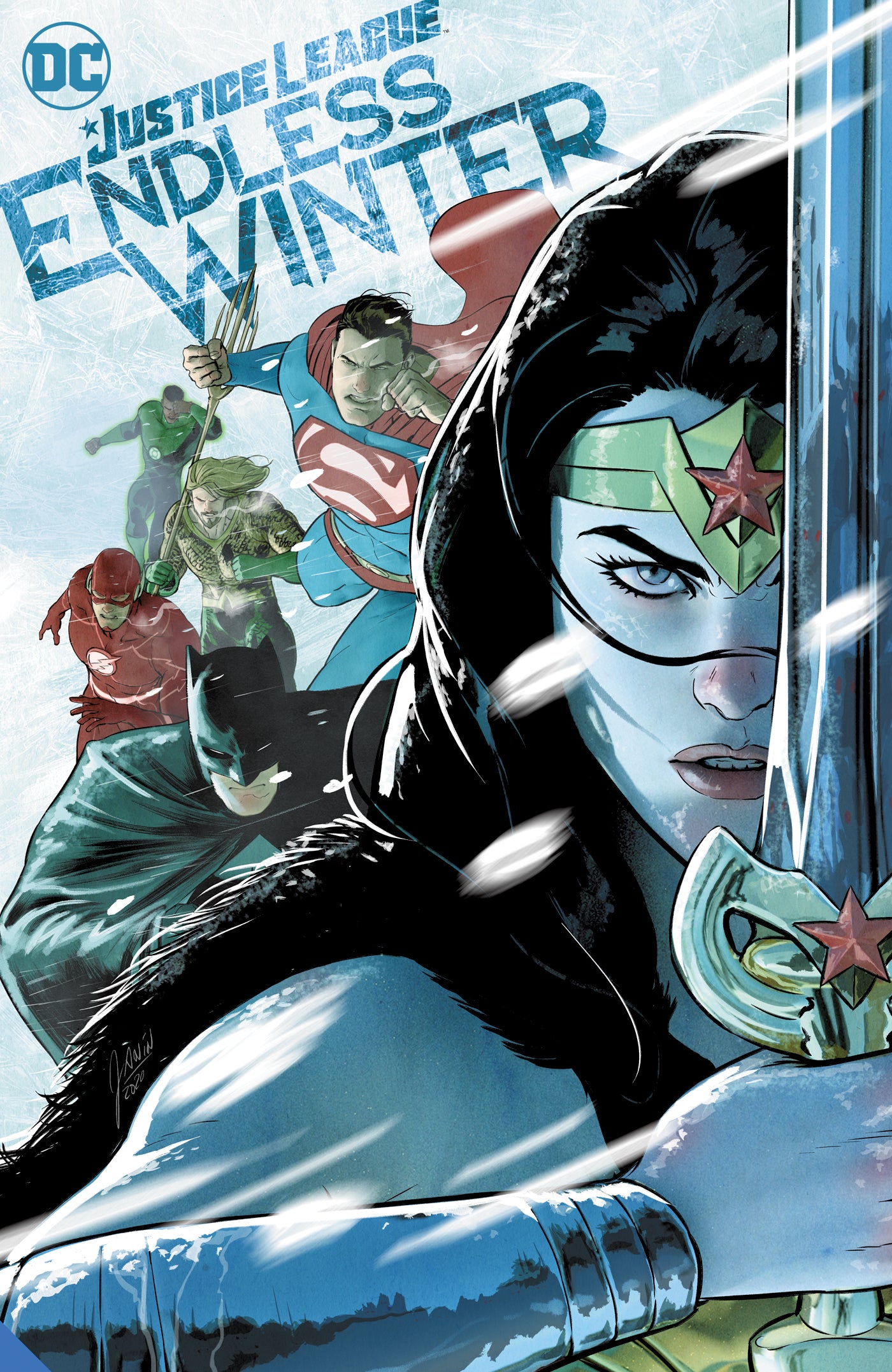 JUSTICE LEAGUE ENDLESS WINTER HARDCOVER