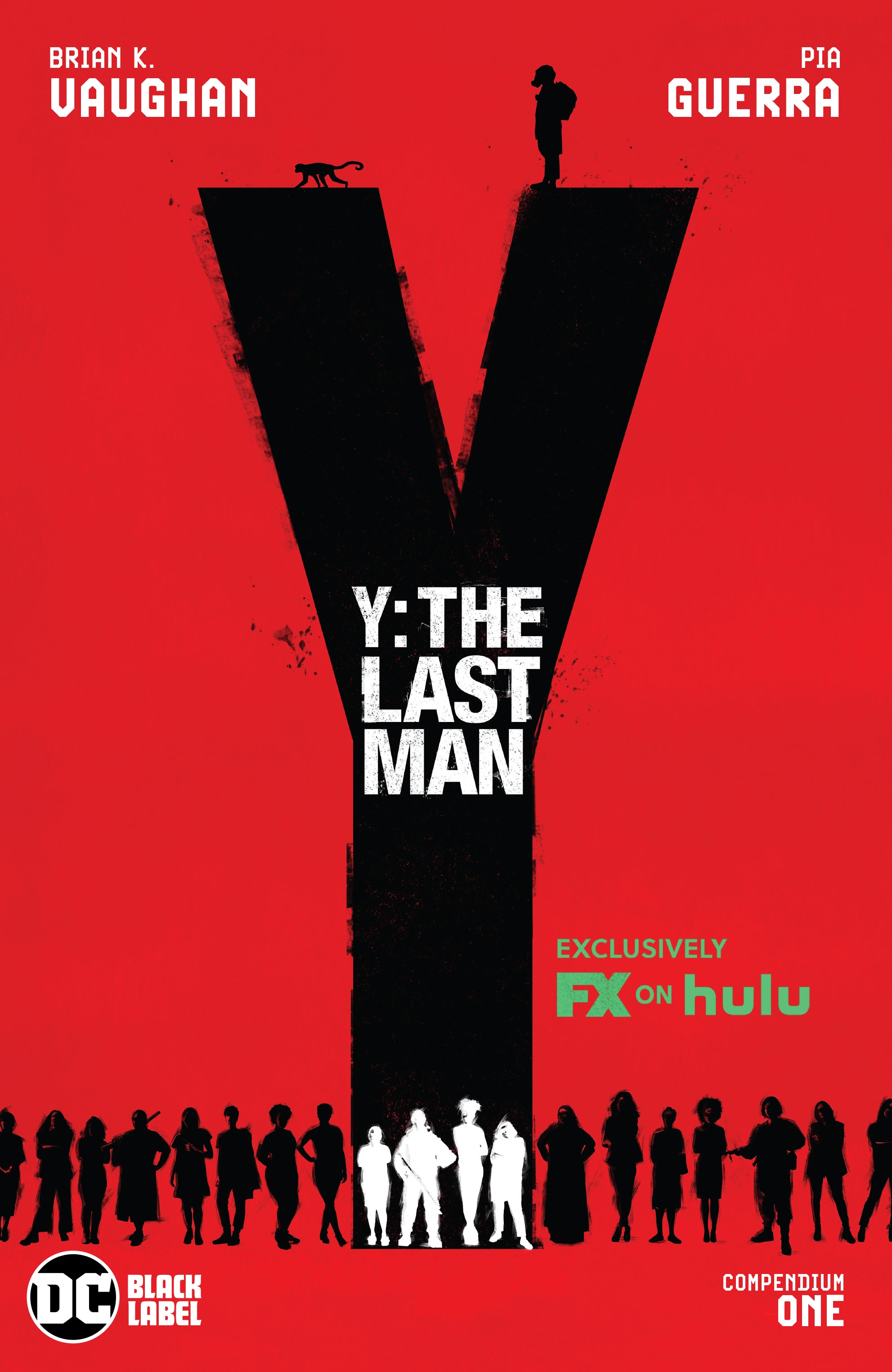 Y THE LAST MAN COMPENDIUM 1 TRADE PAPERBACK TV TIE-IN COVER