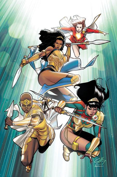AMAZONS ATTACK #1 COVER A CLAYTON HENRY