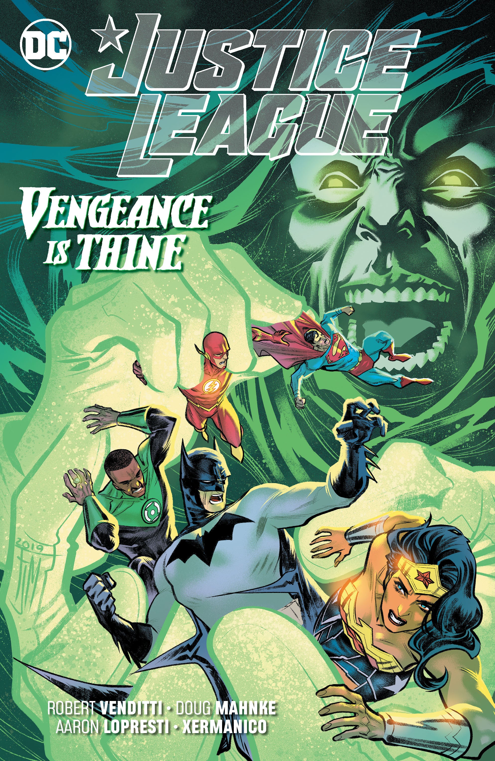 JUSTICE LEAGUE TRADE PAPERBACK VOL 06 VENGEANCE IS THINE