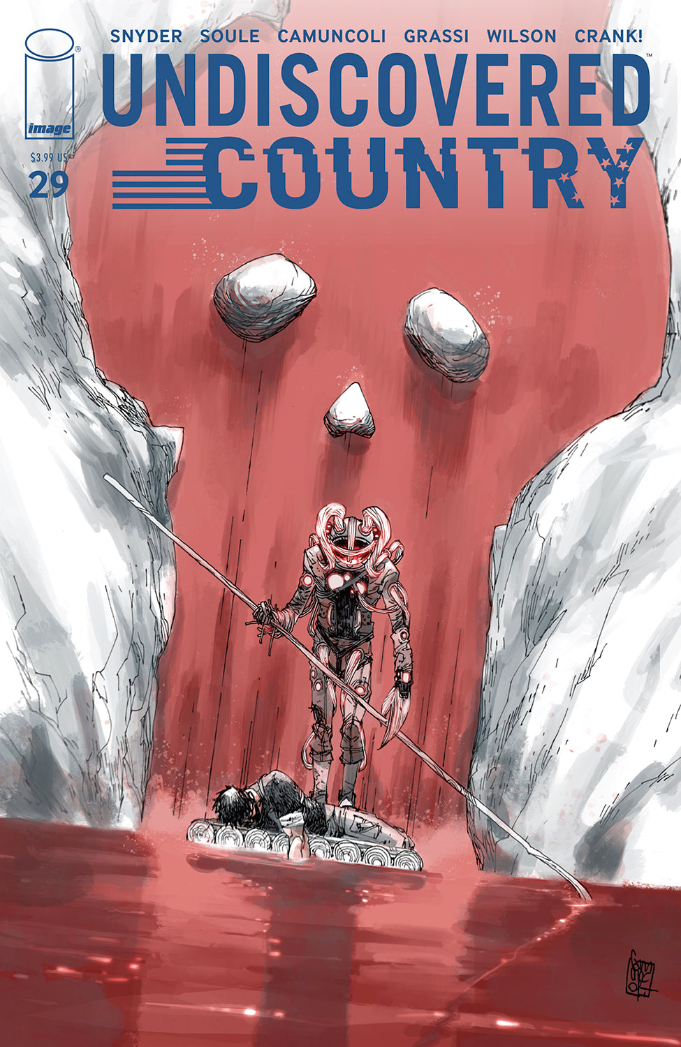 UNDISCOVERED COUNTRY #29  COVER A GIUSEPPE CAMUNCOLI