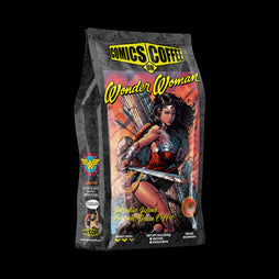 COMICS ON COFFEE WONDER WOMAN PARADISE ISLAND 12OZ BAG