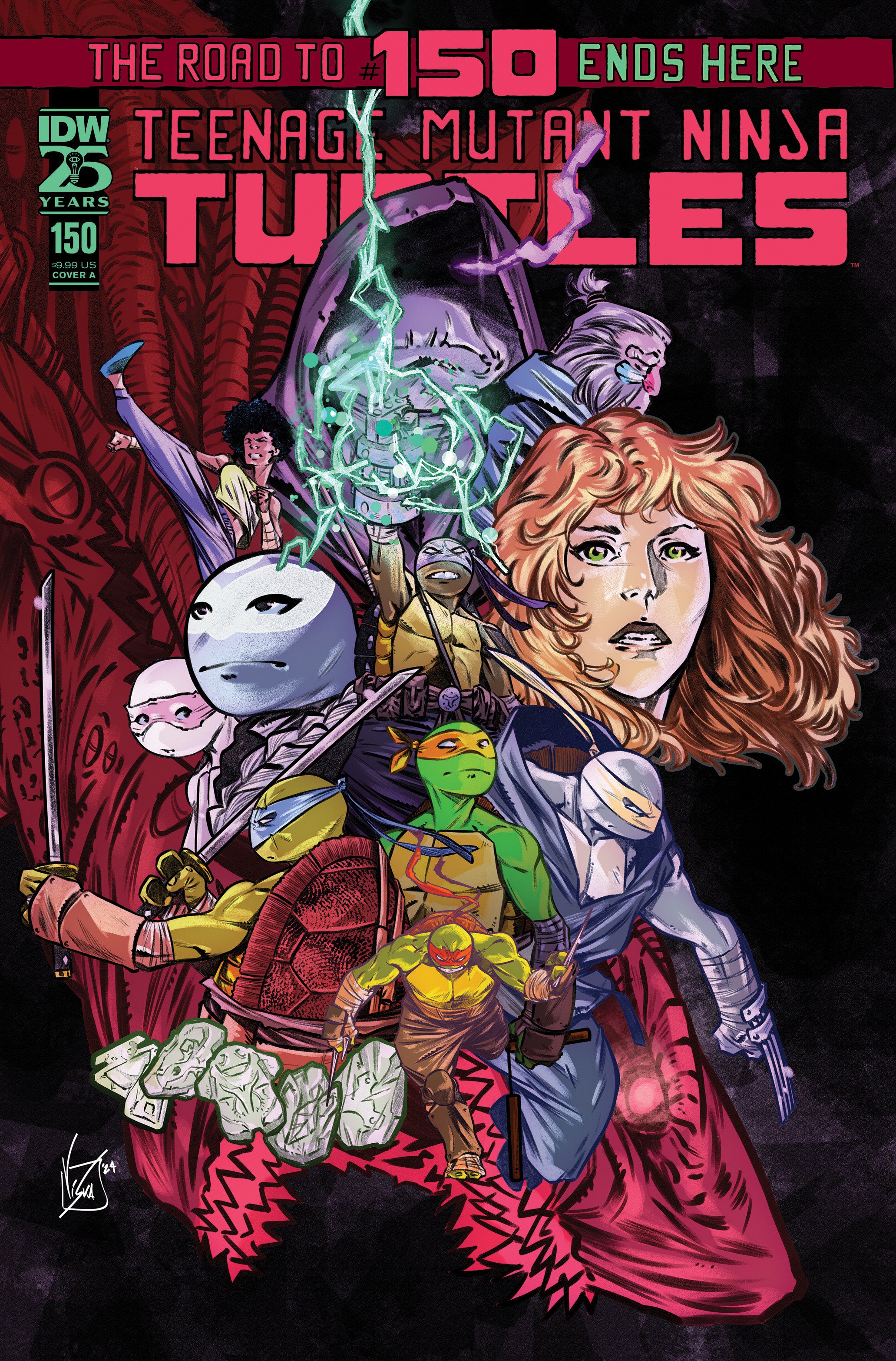 Teenage Mutant Ninja Turtles #150 Cover A (Federici)