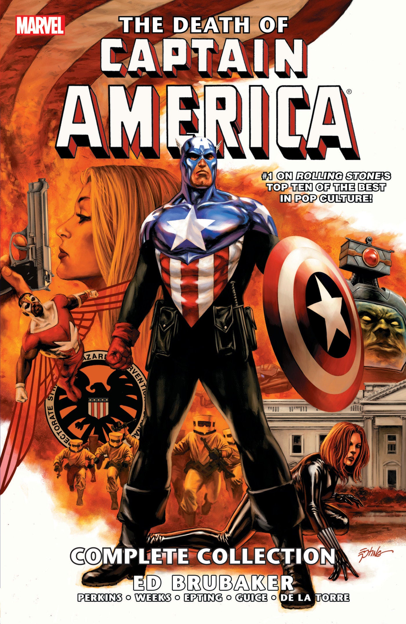 CAPTAIN AMERICA: THE DEATH OF CAPTAIN AMERICA - THE COMPLETE COLLECTION TRADE PAPERBACK