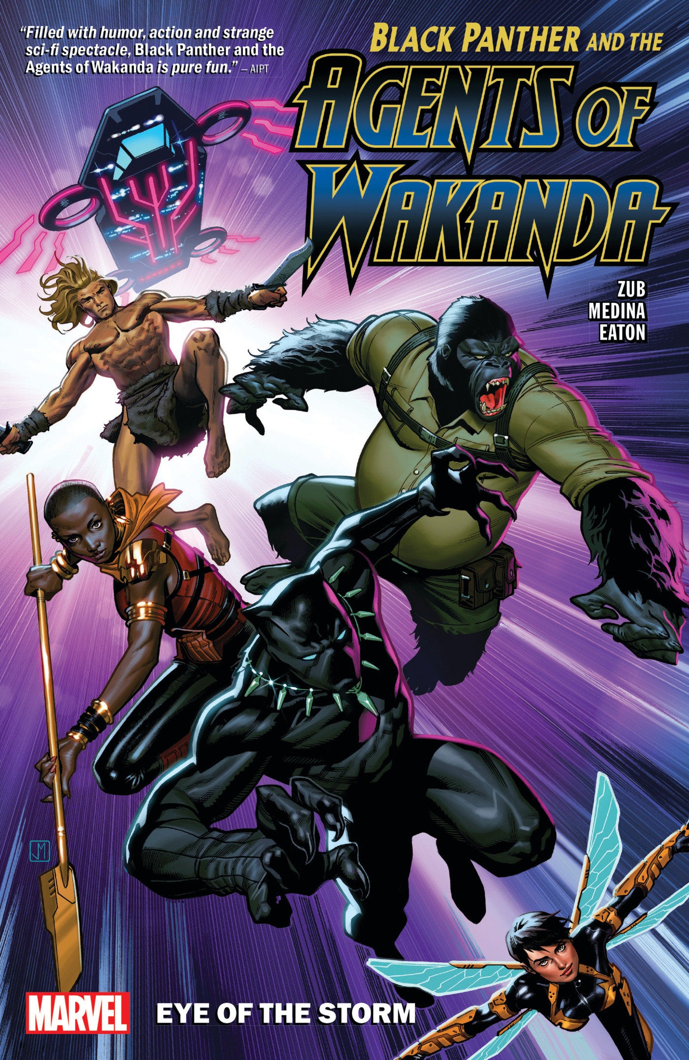 BLACK PANTHER AND THE AGENTS OF WAKANDA VOL. 1: EYE OF THE STORM TRADE PAPERBACK