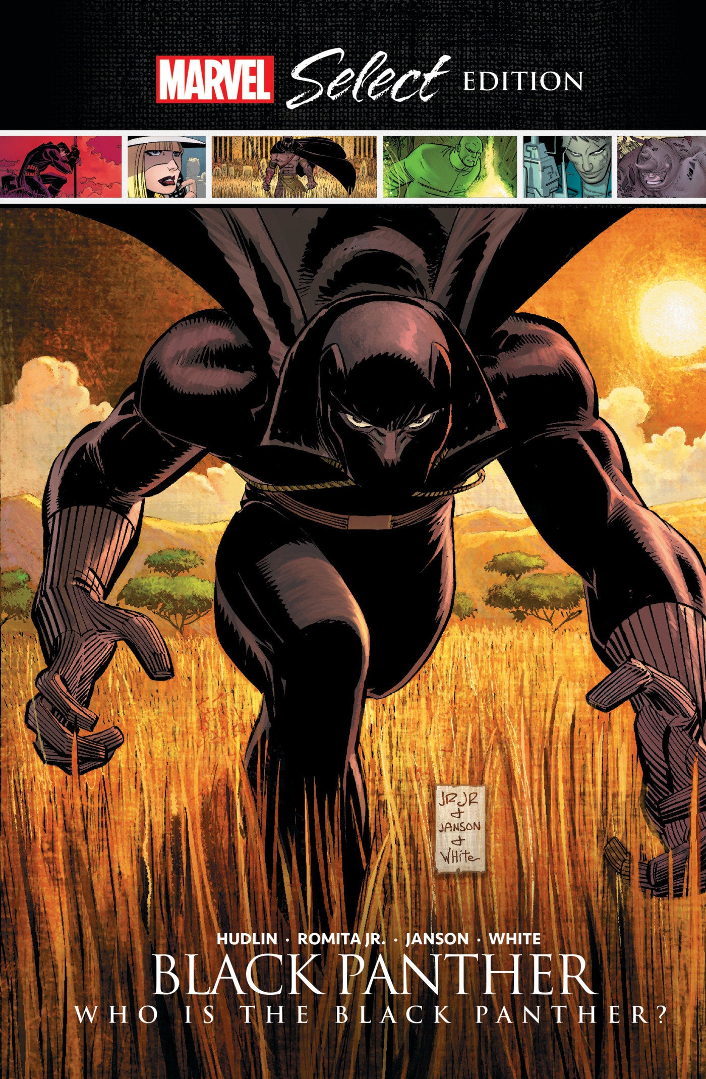 BLACK PANTHER: WHO IS THE BLACK PANTHER? MARVEL SELECT HARDCOVER