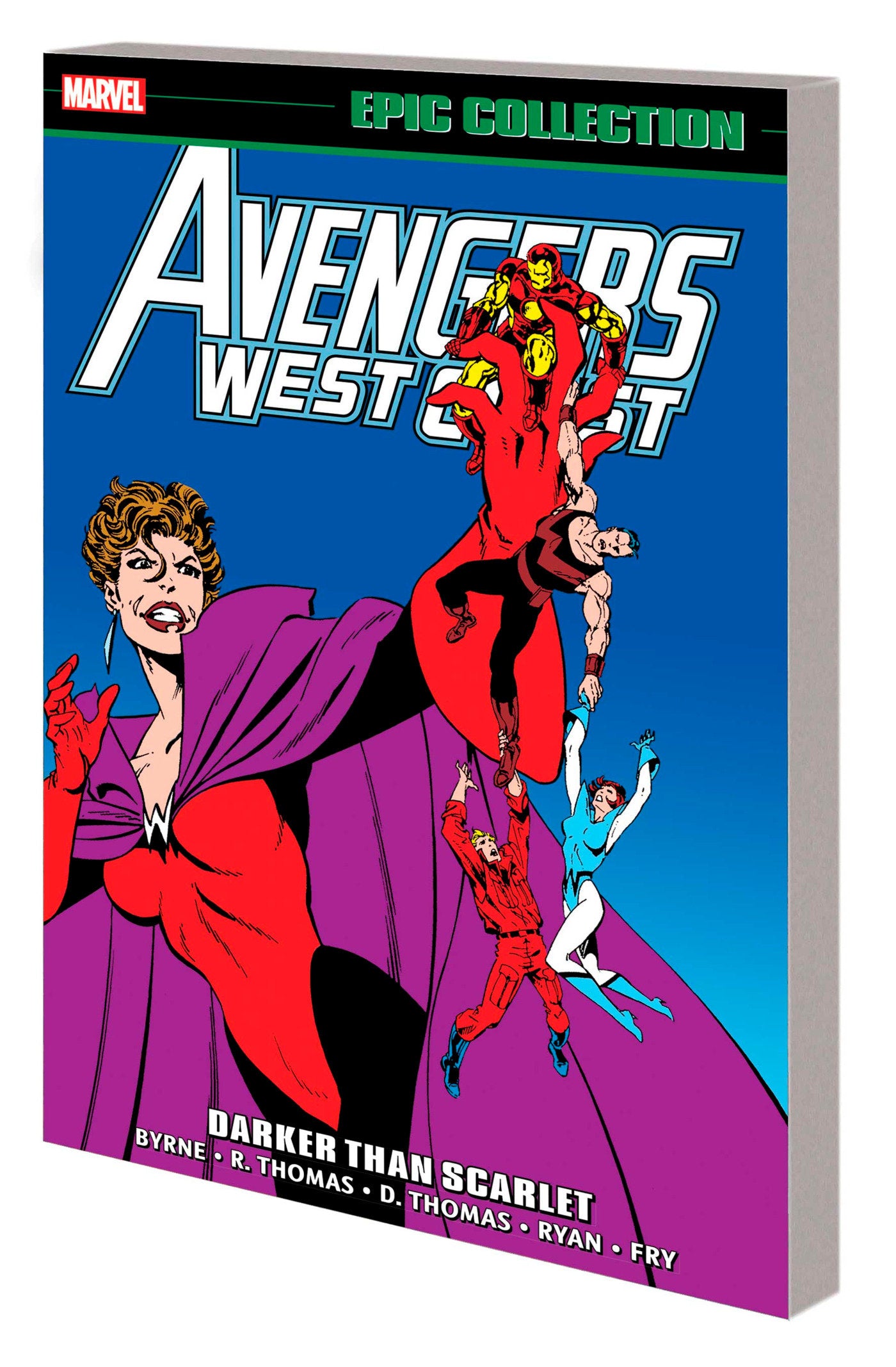 AVENGERS WEST COAST EPIC COLLECTION: DARKER THAN SCARLET TRADE PAPERBACK
