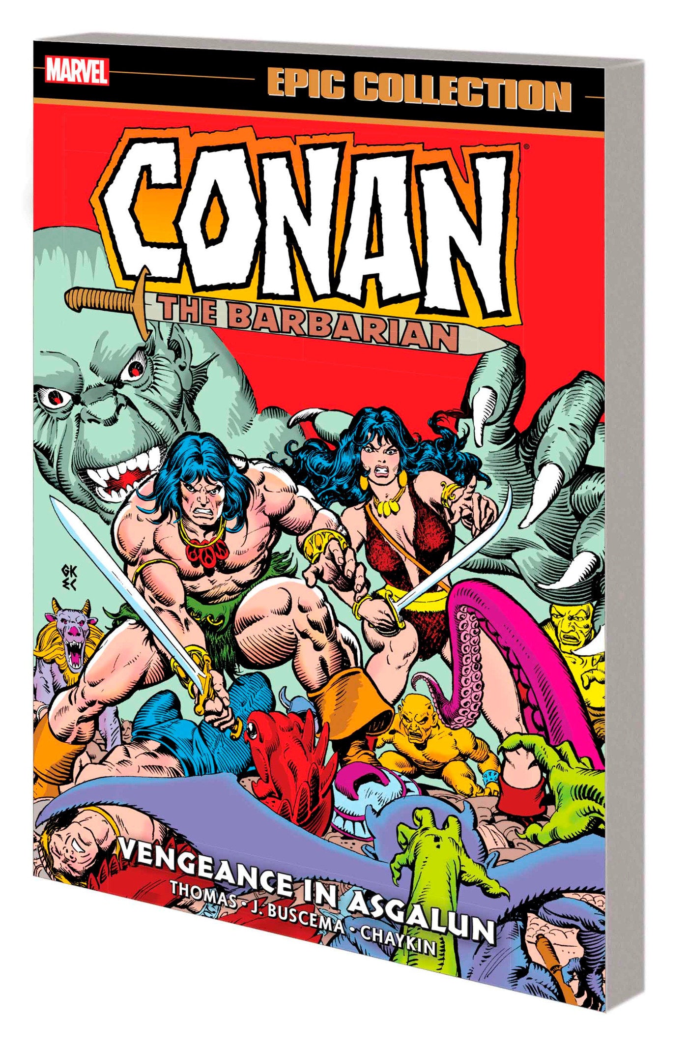 CONAN THE BARBARIAN EPIC COLLECTION: THE ORIGINAL MARVEL YEARS - VENGEANCE IN AS GALUN TRADE PAPERBACK
