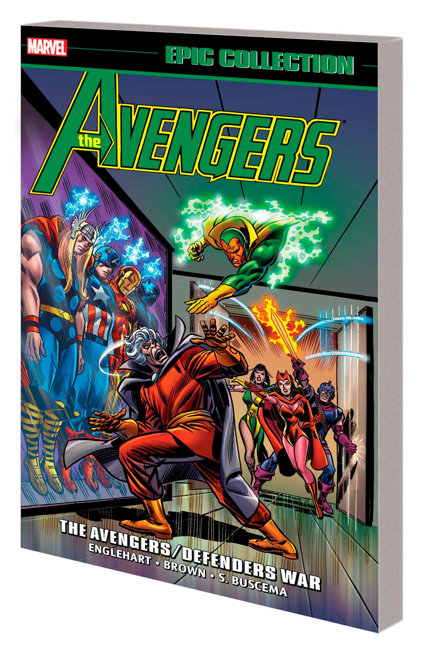 AVENGERS EPIC COLLECTION: THE AVENGERS/DEFENDERS WAR TRADE PAPERBACK