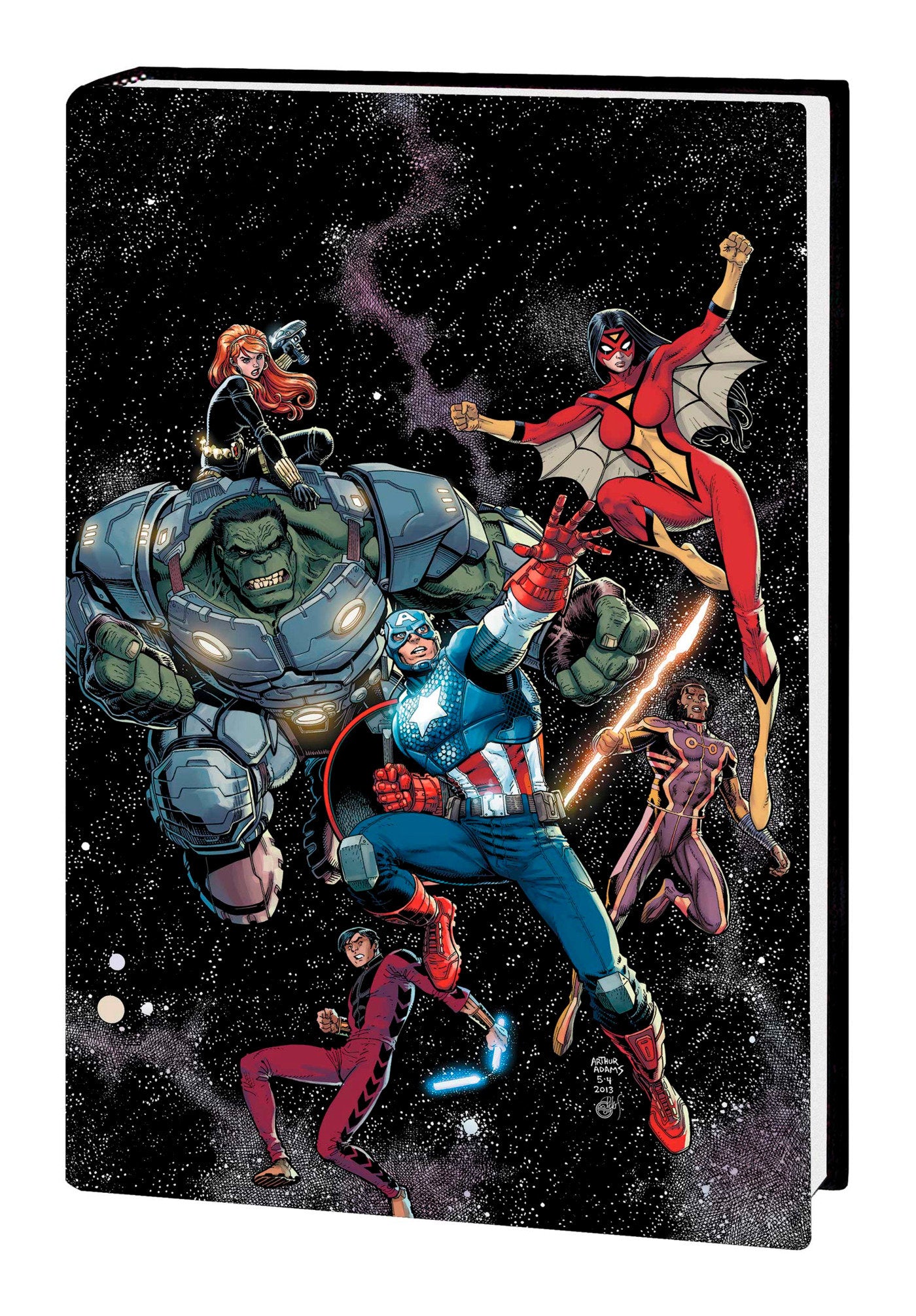 AVENGERS BY JONATHAN HICKMAN OMNIBUS VOL. 1 [NEW PRINTING, DM ONLY] HARDCOVER